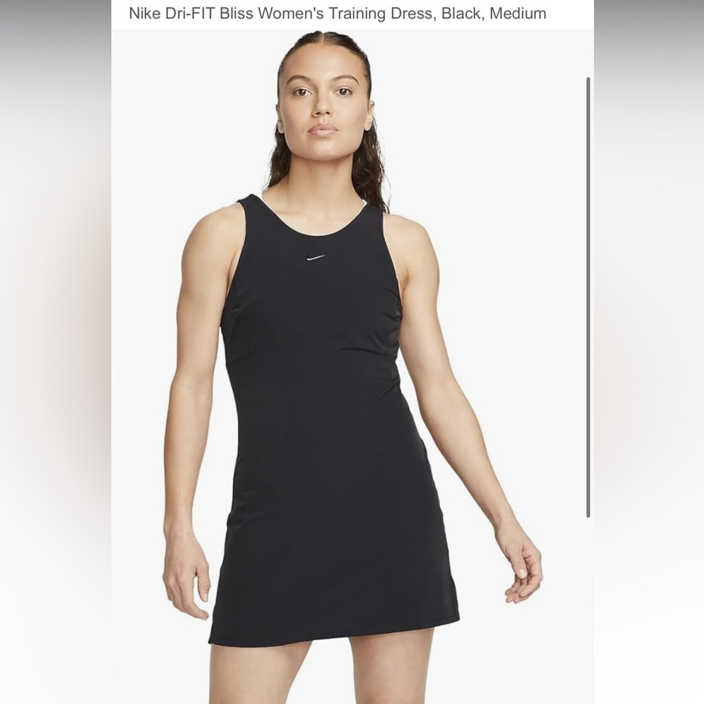 Nike Dri-FIT Bliss Women's Black Training Dress Small